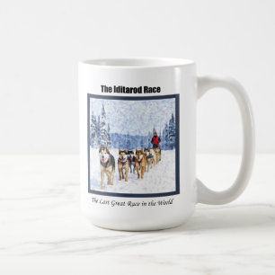 Das Iditarod-Rennen in Alaska Kaffeetasse