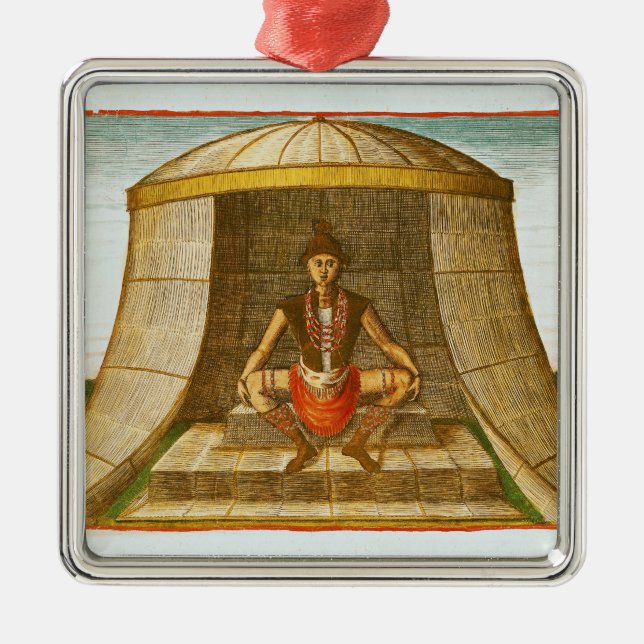Das Idol Kiwasa Silbernes Ornament (Vorne)