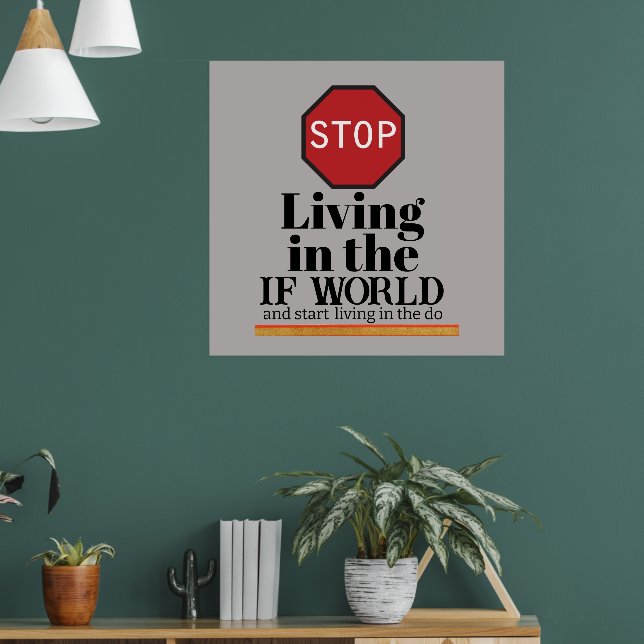 Das IF-Weltposter Poster (Wohnzimmer 1)