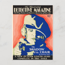 Das Illustrierte Detektivmagazin 1930 Crime Noir Postkarte