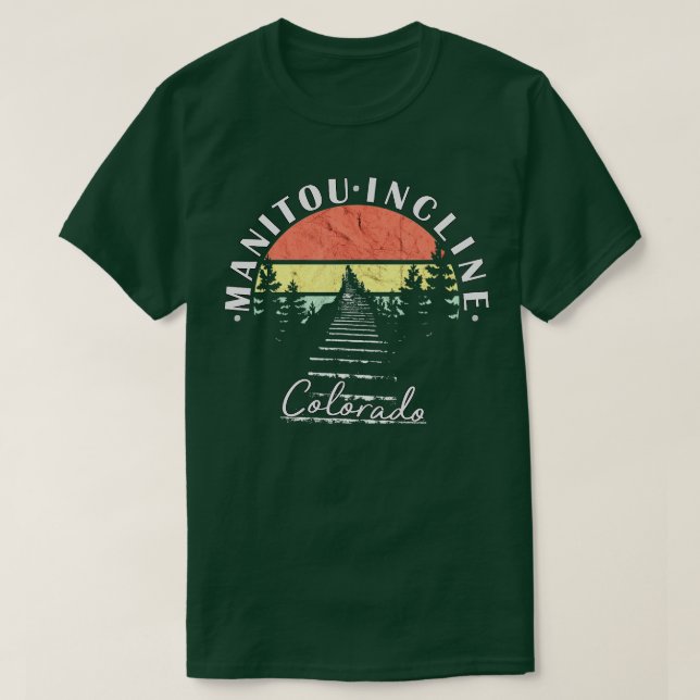 Das Incline Manitou Springs Colorado T-Shirt (Design vorne)