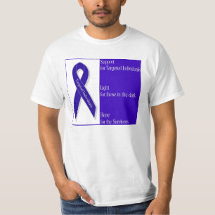 Das Indigo-Band-T-Shirt der Männer T-Shirt