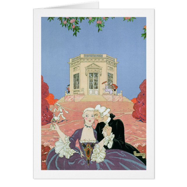 Das Indolents, Illustration für 'Partys Galantes (Vorne)