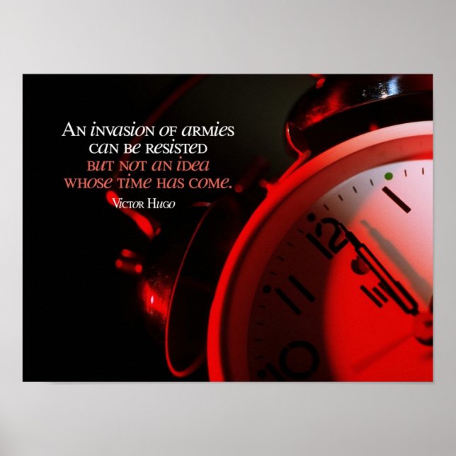 Das inspirierende Poster der Idee (Vorne)