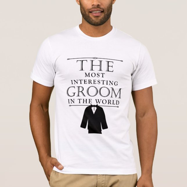 Das interessanteste Bachelor-T-Shirt, schwarz T-Shirt (Vorderseite)