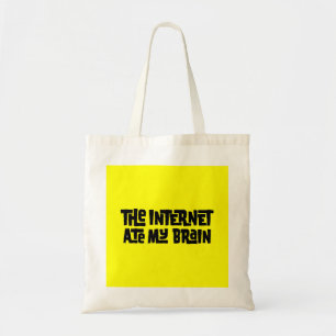 Das Internet aß meine Gehirn-Tasche Tragetasche