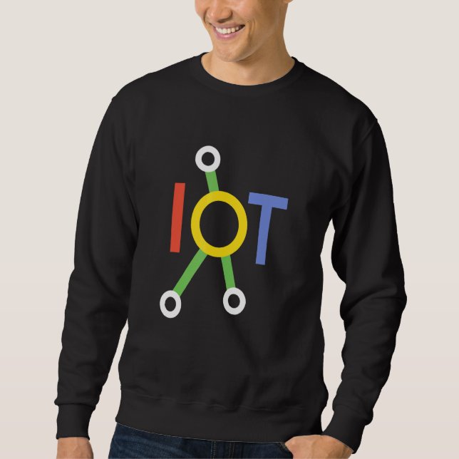 Das Internet der Dinge - Wissenschaft und Datenana Sweatshirt (Vorderseite)