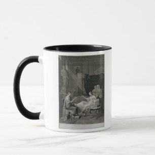 Das Interview von Augustus und von Kleopatra, Tasse