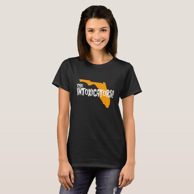 Das Intoxicators! Das dunkle T-Shirt grundlegender (Vorne ganz)