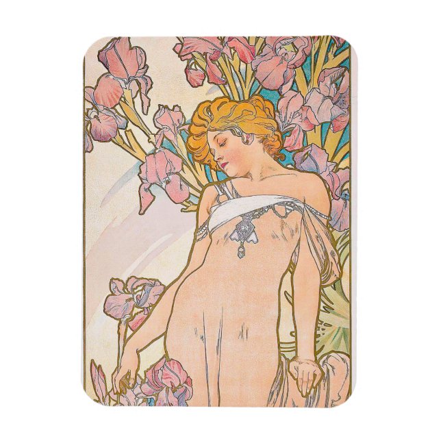 Das Iris Flexible Foto Magnet (Vertikal)