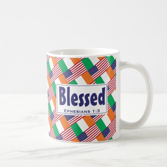 Das irisch-amerikanische Kulturerbe - maßgeschneid Kaffeetasse (Rechts)