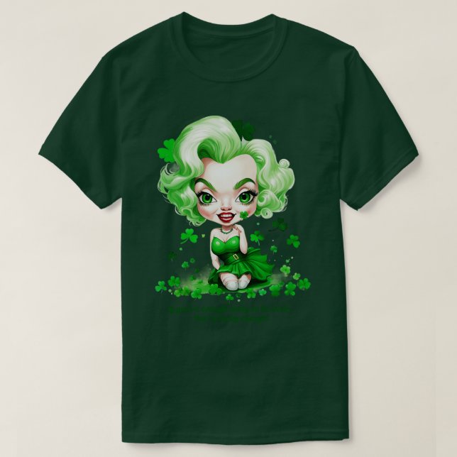 das Irish Luck T-Shirt (Design vorne)