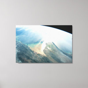 Das Irrawaddy River Delta in Birma (Myanmar). Leinwanddruck