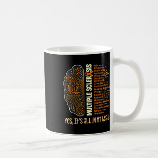 Das ist alles in meinem Kopf Multiple Sklerose Rib Kaffeetasse