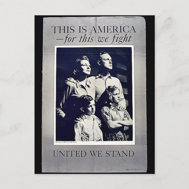 Das ist Amerika Postkarte (Vorderseite)
