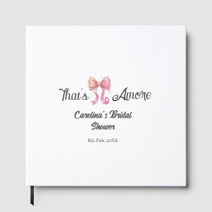 das ist amore Brautparty Pink Retro Bogen Boho Nam Gästebuch