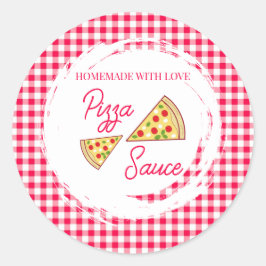 Das ist Amore Brautparty-Pizzasauce Runder Aufkleber
