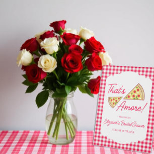 Das ist Amore Brautparty Tischaufsteller