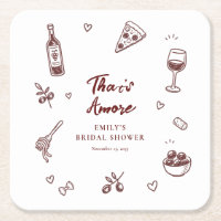 Das ist Amore Italienische Hochzeitsdusche
