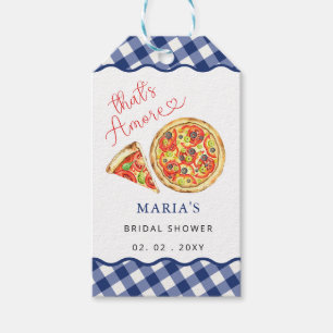 Das ist Amore Italienische Pizza-Party-Brautjungge Geschenkanhänger