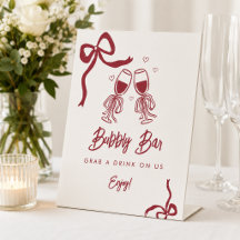 Das ist Amore Italienische Sprudelnde Bar Brautpar