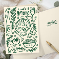 Das ist Amore Italienisches Essen INDIVIDUELLE Hoc