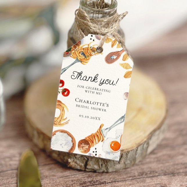 Das ist Amore Italienisches Script Junggesellinnen Geschenkanhänger (Von Creator hochgeladen)