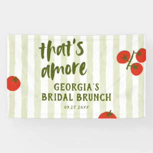 Das ist Amore Tomaten-Brautabschiedsparty Banner