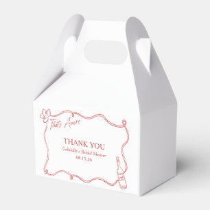 Das ist Amore Whimsical Handgezeichnete Brautparty Geschenkschachtel