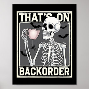 Das ist auf Ckorder Apotheken Tech Skelett Das ist Poster