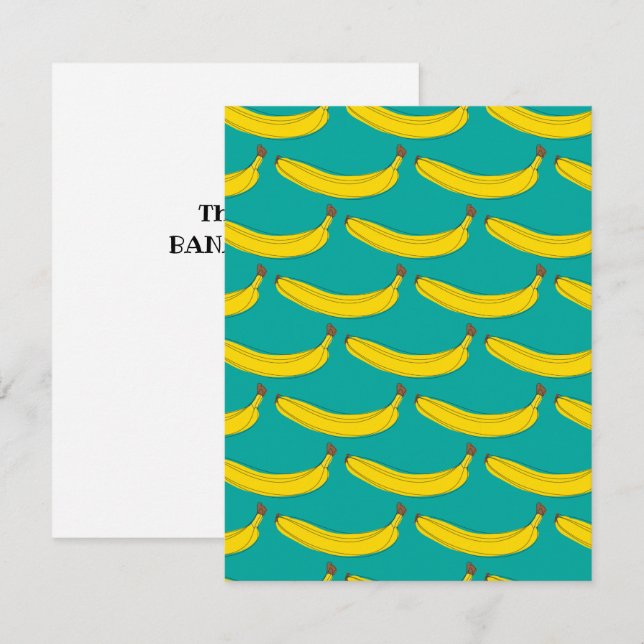Das ist BANANAS! Karte (Vorne/Hinten)