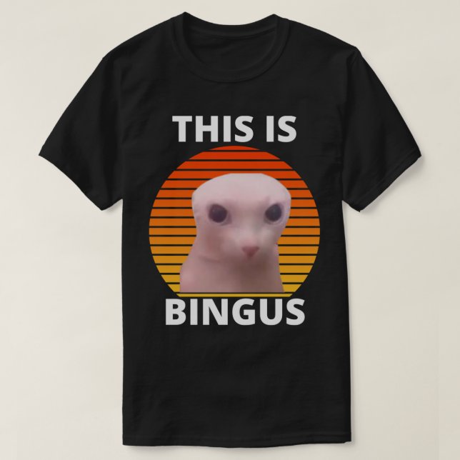 Das ist Bingus Meme T-Shirt (Design vorne)