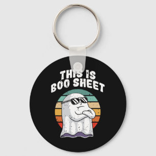 Das ist Boo Sheet Fun Halloween Kostüm Ghost Puff Schlüsselanhänger