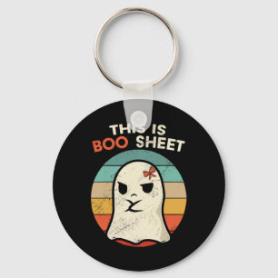 Das ist Boo Sheet Fun Halloween Kostüme Spaß Hallo Schlüsselanhänger