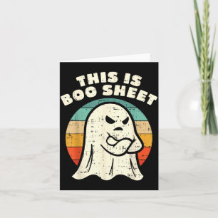 Das ist Boo Sheet Lustiges Halloween-Kostüm Männer Karte