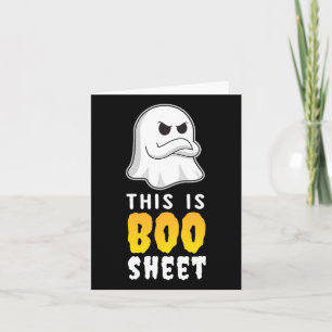 Das ist Boo Sheet T-Shirt Lustiger Geist Gruselpar Karte