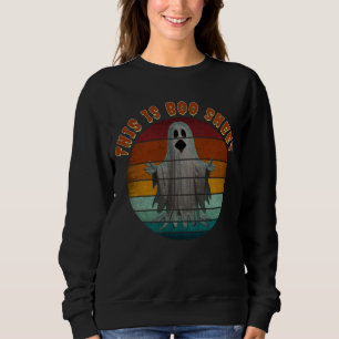 Das ist Boo Sheet Vintage Geist Sweatshirt