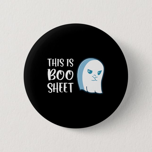 Das ist Bootsheet Fun Halloween-Redewendungen Button (Vorderseite)