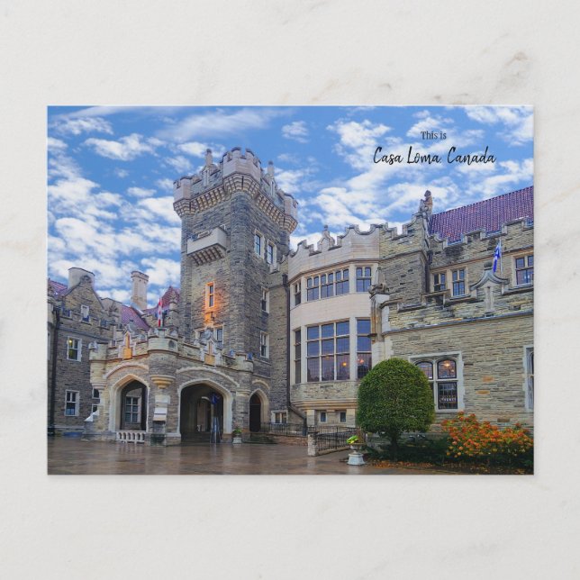 Das ist Casa Loma , Toronto, Kanada Postkarte (Vorderseite)