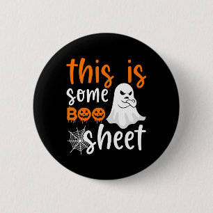 Das ist das Bootblatt Ghost Retro Halloween Kostüm Button