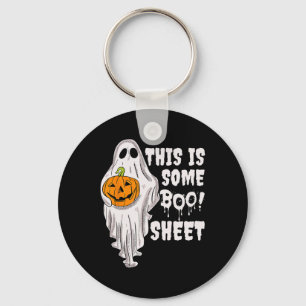 Das ist das Bootblatt Ghost Retro Halloween Kostüm Schlüsselanhänger