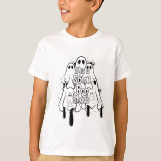 Das ist das Bootblatt Ghost Retro Halloween Kostüm T-Shirt