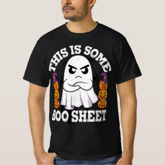 Das ist das Bootblatt Ghost Retro Halloween Kostüm T-Shirt