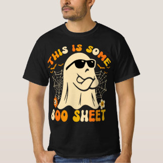 Das ist das Bootblatt Ghost Retro Halloween Kostüm T-Shirt