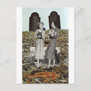 Das ist das Ende und sein Stillleben! Postkarte