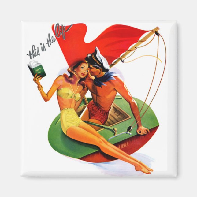 Das ist das Life Swimsuit Magnet (Vorne)