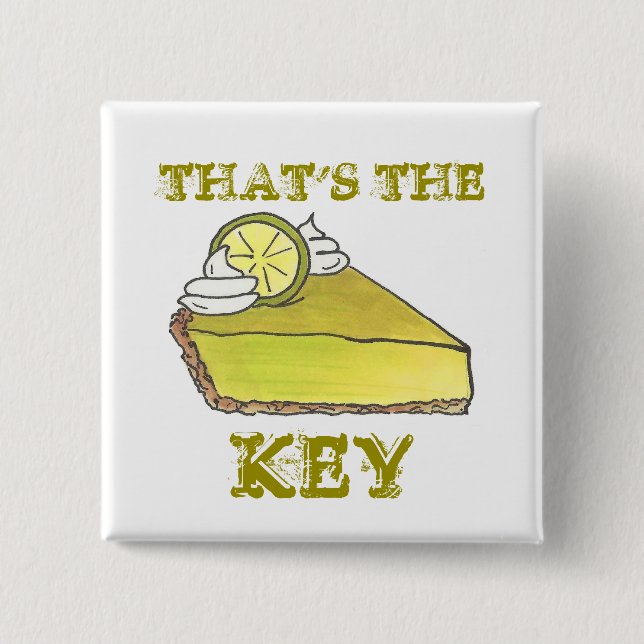 Das ist das Limone Stück des Florida-Kies. Button (Vorderseite)