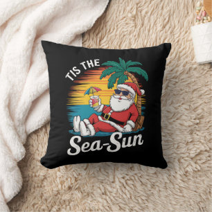 Das ist das Meer Sun Santa Beach Weihnachten im Ju Kissen