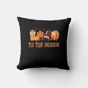 Das ist das Season Leopard Pumpkin Football Hallow Kissen
