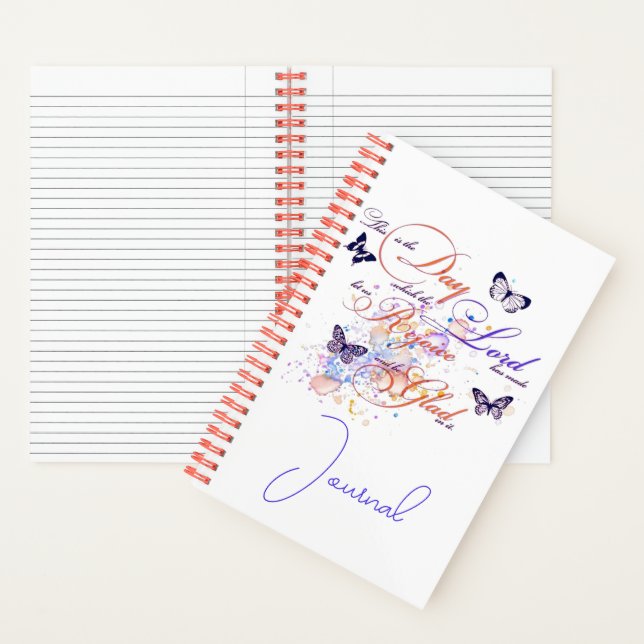 Das ist das Tagesjournal Notizbuch (Innen)